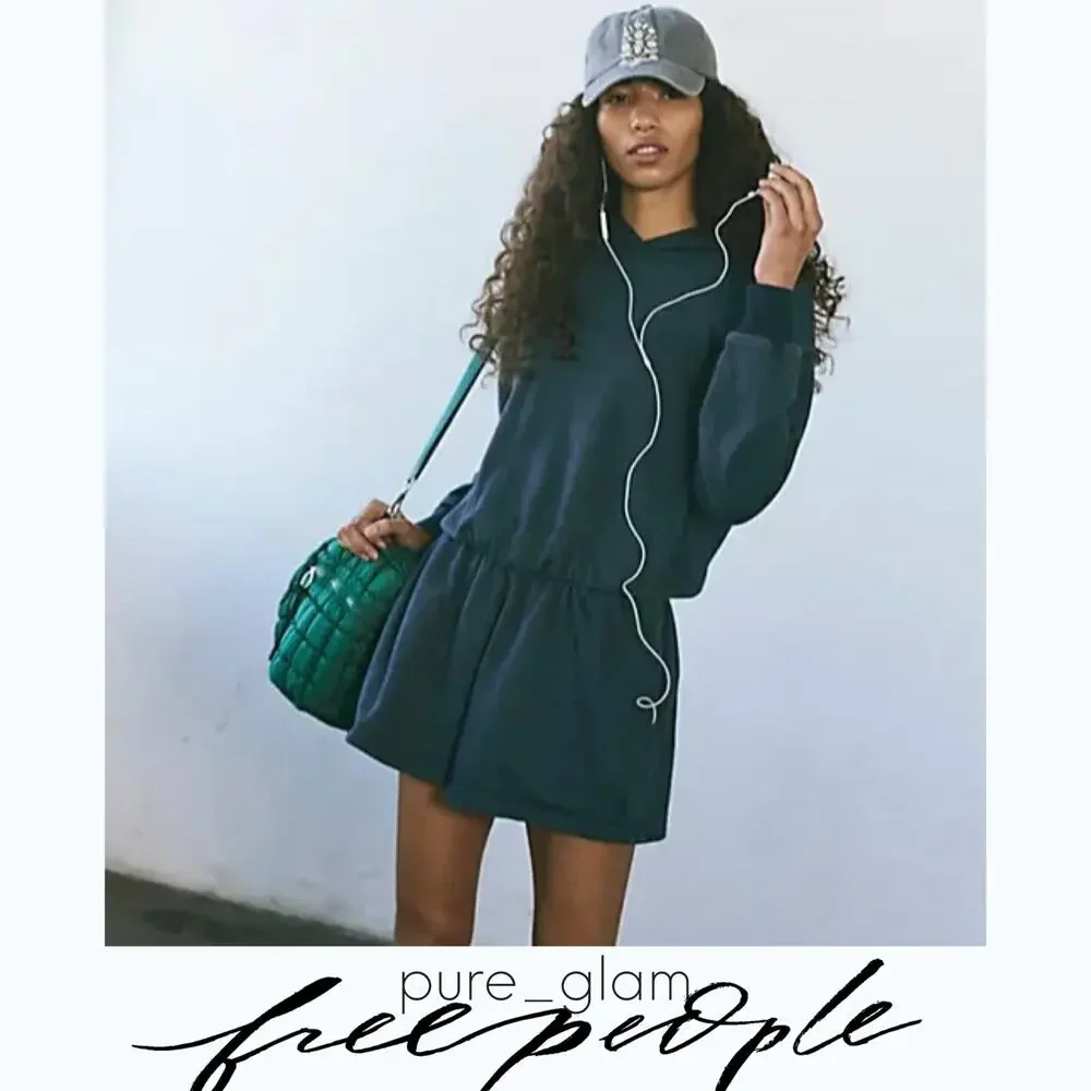 Free People hooded romper